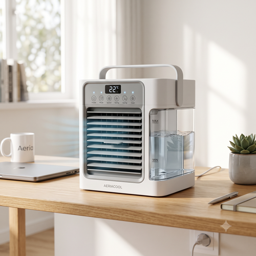 petit rafraîchisseur d'air cube de bureau